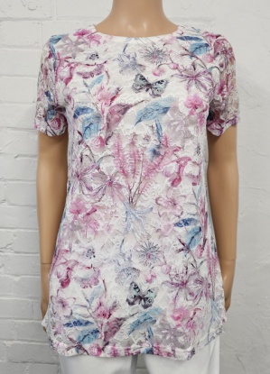 Forever One Butterfly Lace Top